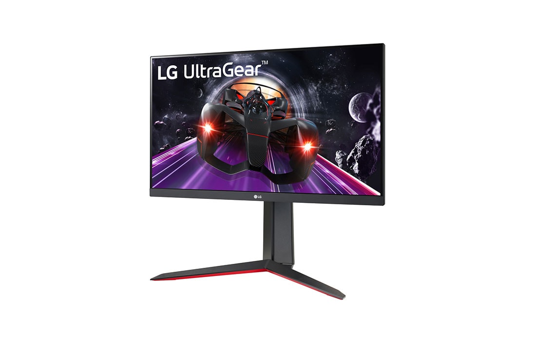 LG 24-tolline UltraGear™ mängumonitor, külgvaade +15 kraadi all, 24GN650-B, thumbnail 2