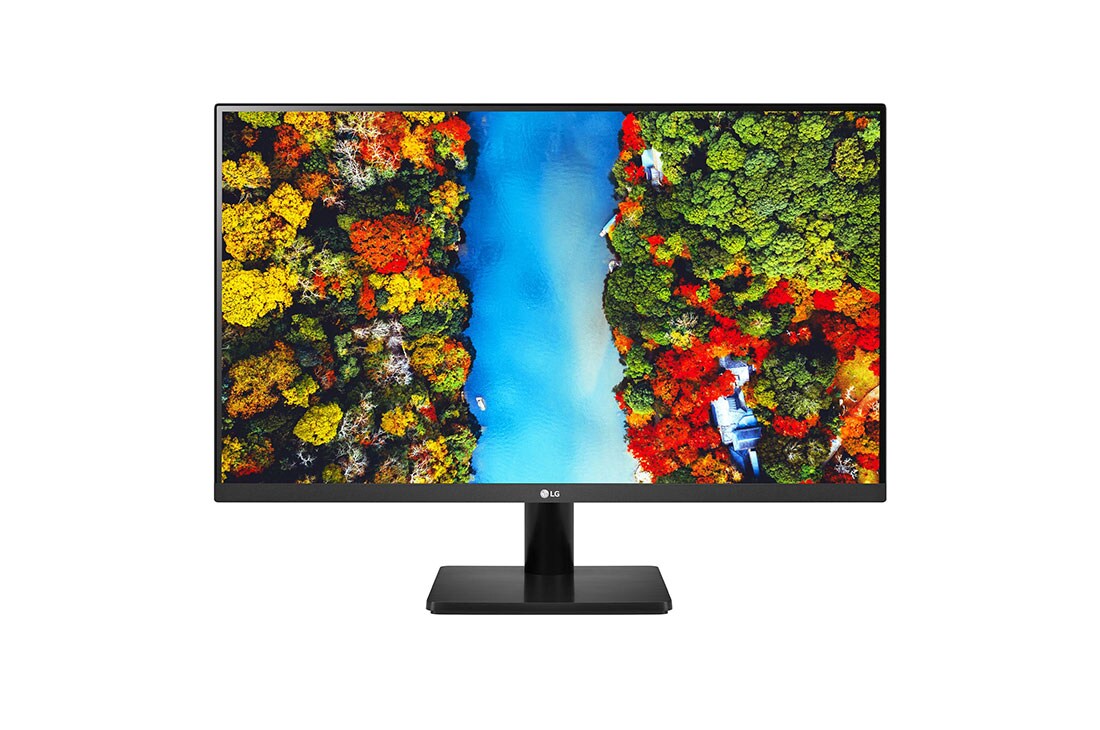 LG 27'' IPS Full HD ekraan AMD FreeSync™ tehnoloogiaga, eestvaade, 27MP500-B