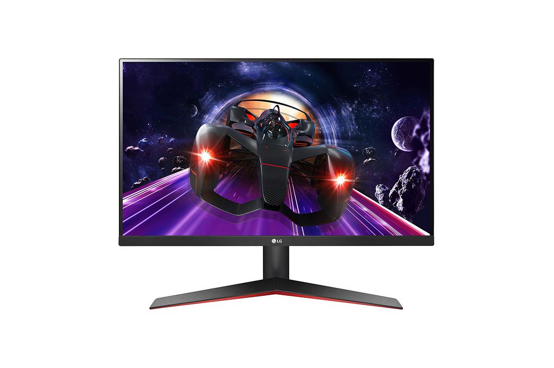 LG 23.8'' Full HD IPS ekraan tehnoloogiaga AMD FreeSync™, eestvaade, 24MP60G-B
