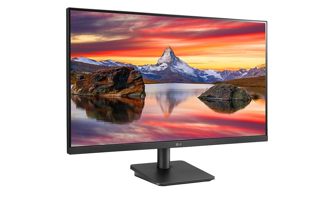 LG 27'' IPS Full HD monitor 3-külgse praktiliselt ääristeta disainiga, külgvaade +15 kraadi all, 27MP400-B, thumbnail 3