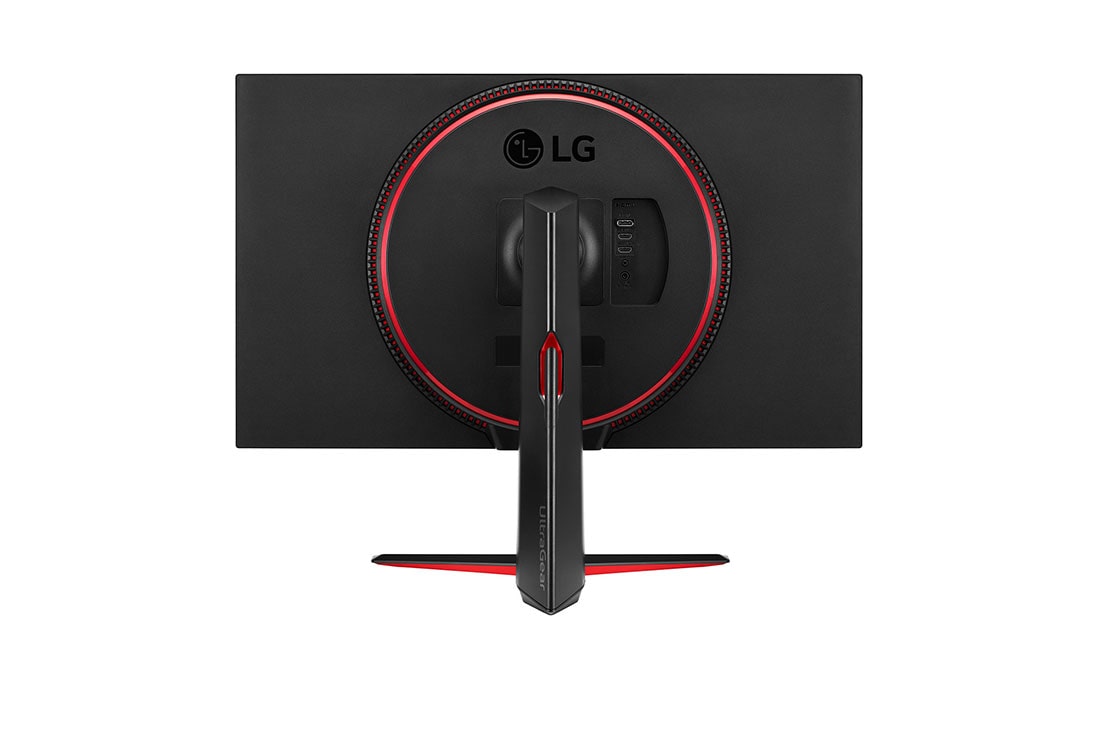 LG 32-tolline UltraGear™ mängumonitor, tagantvaade, 32GN550-B, thumbnail 6