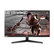 LG 34-tolline UltraGear™ mängumonitor, eestvaade, 32GN500-B, thumbnail 1