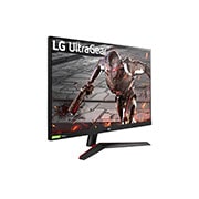 LG 34-tolline UltraGear™ mängumonitor, perspektiivvaade, 32GN500-B, thumbnail 4