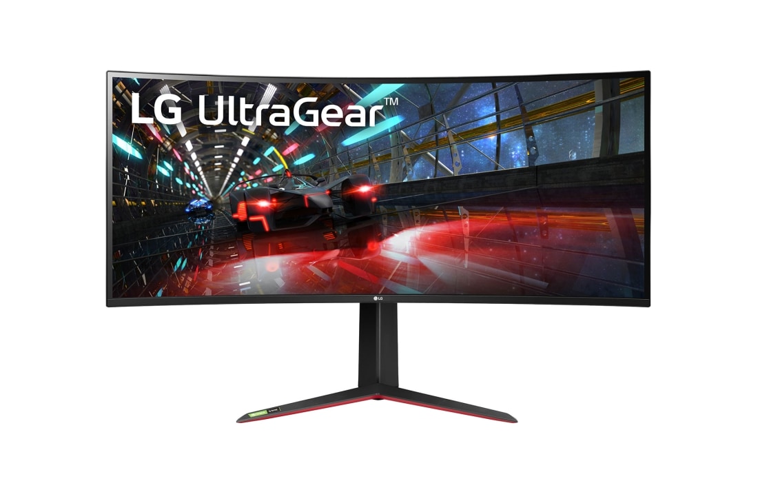 LG 32-tolline UltraGear™ mängumonitor, eestvaade, 38GN950-B