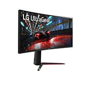 LG 32-tolline UltraGear™ mängumonitor, perspektiivvaade, 38GN950-B, thumbnail 4