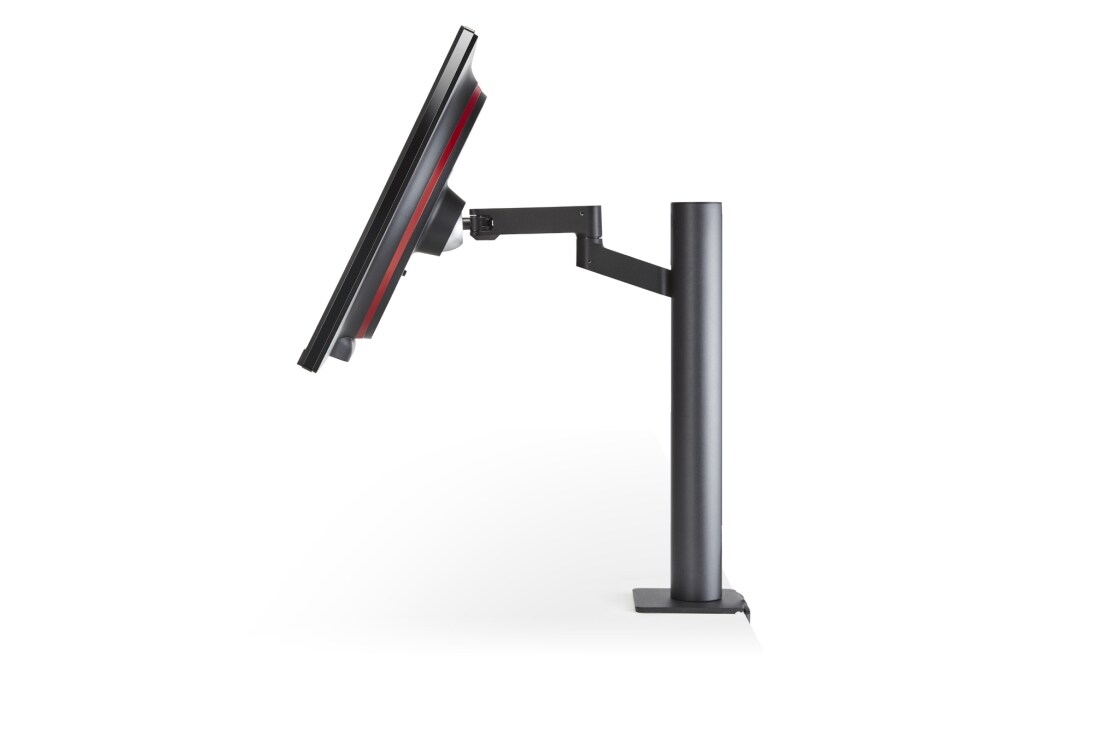 LG 27-tolline UltraGear™ mängumonitor, külgvaade +25-kraadise kaldega monitorile, 27GN880-B, thumbnail 9