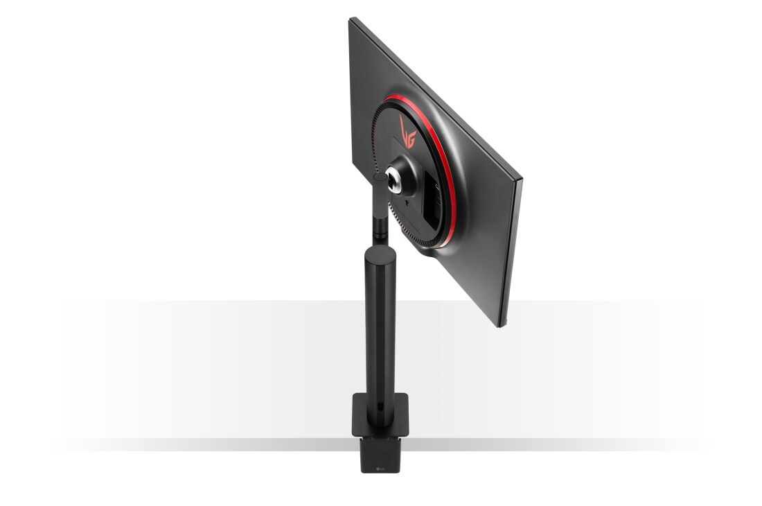 LG 27-tolline UltraGear™ mängumonitor, tagantvaade +70-kraadise pöördega monitorile, 27GN880-B, thumbnail 12