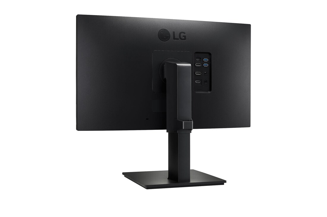 LG 24-tolline QHD IPS monitor, Tagumine perspektiivvaade, 24QP750-B, thumbnail 7