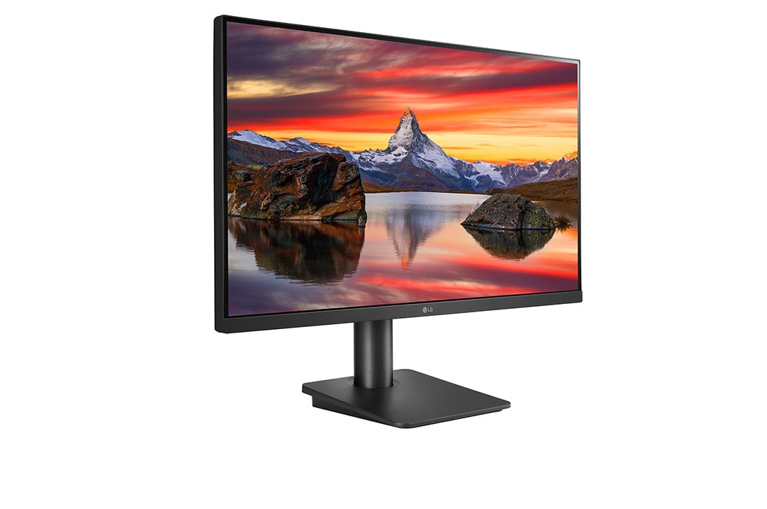 LG 27-tolline Full HD IPS monitor, perspektiivvaade, 27MP450-B, thumbnail 4