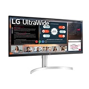 LG 34-tolline UltraWide™ monitor, külgvaade +15 kraadi all, 34WN650-W, thumbnail 3