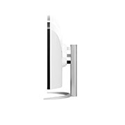 LG 38-tolline UltraWide™ monitor, kõrguse reguleerimiseks allapoole liikuva monitori külgvaade, 38WP85C-W, thumbnail 9