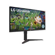 LG 34-tolline UltraWide™ monitor, perspektiivvaade, 34WP65G-B, thumbnail 4