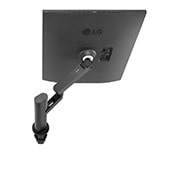 LG 27,6-tolline 16:18-kuvasuhtega DualUp-monitor ergonoomilise jala ja C-tüüpi USB-ga, tagantvaade välja sirutatud alusega monitorile, 28MQ780-B, thumbnail 13