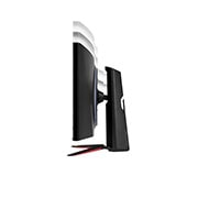 LG 32-tolline UltraGear™ mängumonitor, külgvaade alla liikuva monitori kõrgusega, 38GN950P-B, thumbnail 12