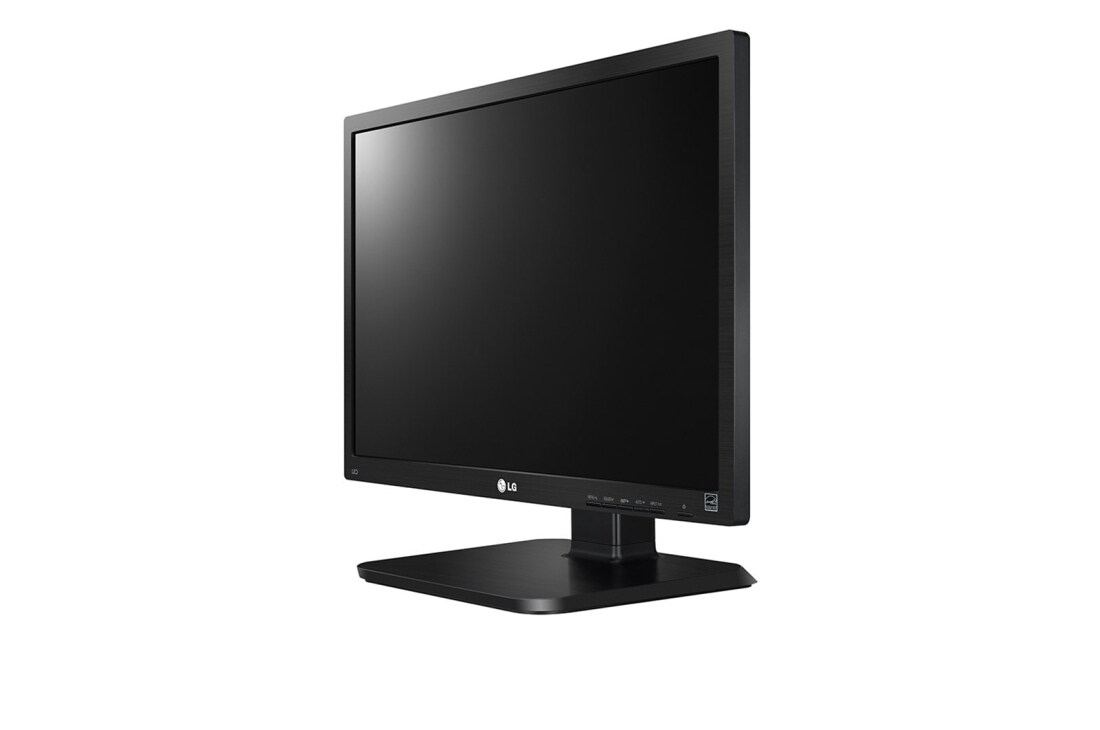 LG 24- tolline LG IPS äriklassi monitor, right tilted view, 24BK45HP-B, thumbnail 4