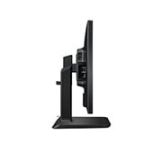 LG 24- tolline LG IPS äriklassi monitor, side view, 24BK45HP-B, thumbnail 8