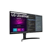 LG 34-tolline UltraWide™ monitor, külgvaade, LG 34WN750P-B, thumbnail 4