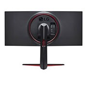 LG 34-tolline UltraGear™ monitor mängurile, tagantvaade, 34GN850P-B, thumbnail 6