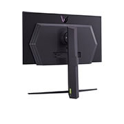 LG 27-tolline QHD OLED ekraaniga mängurimonitor UltraGear™ värskendussagedusega 240 Hz ja reaktsiooniajaga 0,03 ms (GtG), tagumine perspektiivvaade, 27GR95QE-B, thumbnail 9