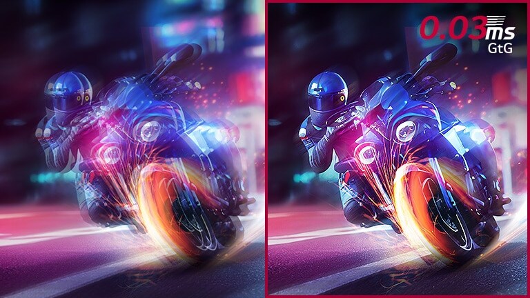 Äärmiselt kiire Reaktsiooniaeg 0,03 ms (GtG).