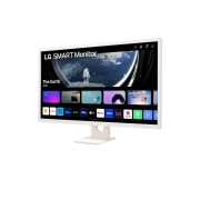 LG 31,5-tolline Full HD IPS nutimonitor koos webOS-iga, külgvaade -15 kraadi all, 32SR50F-W, thumbnail 2
