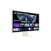 LG 31,5-tolline Full HD IPS nutimonitor koos webOS-iga, perspektiivvaade, 32SR50F-W, thumbnail 4