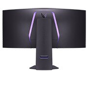 LG 39'' UltraGear™ OLED täiesti uus 800R kumer mängumonitor | 21:9 Ultra-WQHD 240Hz, 0.03ms (GtG), DisplayHDR True Black 400, tagantvaade sisse lülitatud tuledega, 39GS95QE-B, thumbnail 8