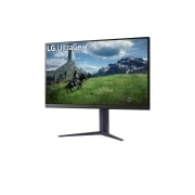 LG 32-tolline UltraGear™ QHD Nano IPS 180 Hz mängumonitor | 1 ms (GtG), HDR10, külgvaade -15 kraadi all, 32GS85Q-B, thumbnail 2