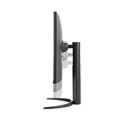 LG 31,5” UHD 4K HDR monitor, kõrguse reguleerimiseks allapoole liikuva monitori külgvaade, 32UR550-B, thumbnail 9
