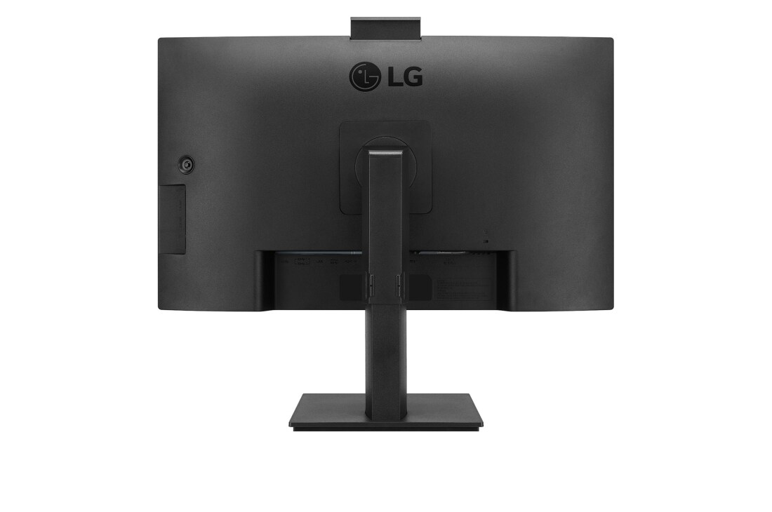 LG 27-tolline QHD (2560x1440) IPS monitor koos sisseehitatud veebikaamera ja mikrofoniga, tagantvaade koos push-pull Full HD veebikaameraga, 27BQ75QC-B, thumbnail 9