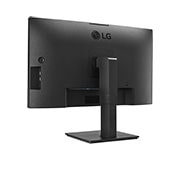 LG 27-tolline QHD (2560x1440) IPS monitor koos sisseehitatud veebikaamera ja mikrofoniga, +15 kraadine tagantvaade , 27BQ75QC-B, thumbnail 11
