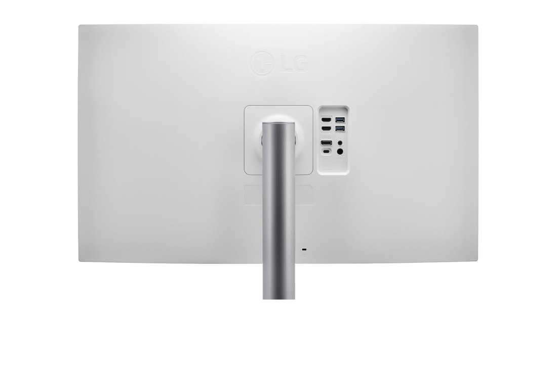 LG 31,5” UHD 4K HDR monitor, portide lähivaade, 32UQ750P-W, thumbnail 9