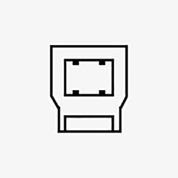 Ülesvoolu USB 3.0 ikoon.