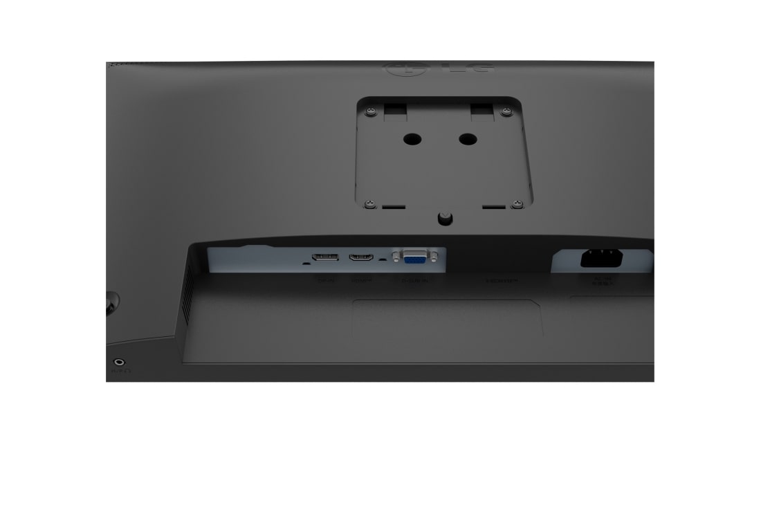 LG 24'' Full HD IPS-monitor, portide lähivaade, 24BA450-B, thumbnail 9