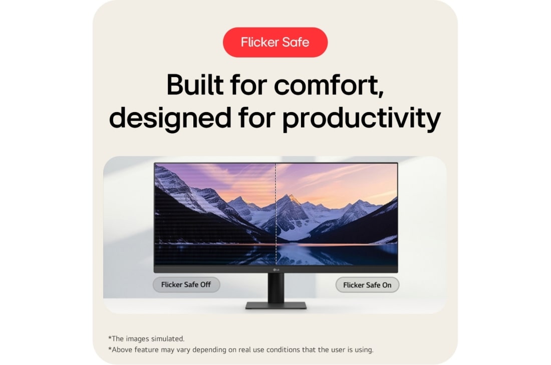 LG 34-tolline ülilai 21:9 WFHD (2560 × 1080) IPS-ekraan, 34U511A-B, thumbnail 17