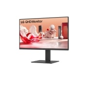 LG 27'' QHD IPS Monitor, külgvaade -15 kraadi all, 27BA54QB-B, thumbnail 3