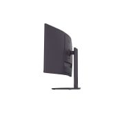 LG 32 tolli LG UltraGear™ QHD 180 Hz 1ms GtG kumer mängumonitor, tagumine perspektiivvaade välja lülitatud tuledega, 32G600A-B, thumbnail 12