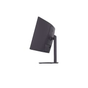 LG 32 tolli LG UltraGear™ QHD 180 Hz 1ms GtG kumer mängumonitor, tagumine perspektiivvaade sisse lülitatud tuledega, 32G600A-B, thumbnail 13