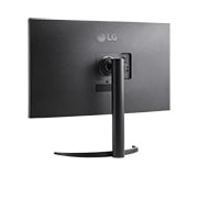 LG 31,5-tolline UHD 4K HDR monitor USB Type-C™ kaabliga	, vue arrière, 32BR55UK-B, thumbnail 5