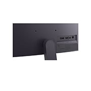 LG 24-tolline UltraGear™ G4, FHD 144Hz mängumonitor, Monitori tagantvaade, millel on näha aluse kinnitusala ja tagumised pordid, 24G411B-B, thumbnail 14
