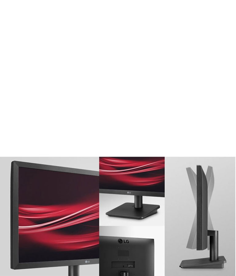 Ergonoomiline disain omadustega nagu õhuke ääris ja kallutamine.