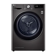 LG kuivati 9kg | RH9 Seeria | A+++ | Must | DUAL Inverter Heat Pump | WiFi | Auto Cleaning Condenser | Smart Pairing | RH90V9JV2N, RH90V9JV2N, RH90V9JV2N, thumbnail 1