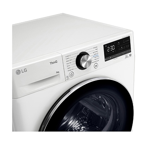 LG  LG kuivati 9kg | RH9 Seeria | A+++ | Valge | DUAL Inverter Heat Pump | WiFi | Auto Cleaning Condenser | Smart Pairing | RH90V9AV2N, RH90V9AV2N, RH90V9AV2N, thumbnail 9