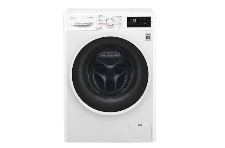 LG 8kg 6 Motion pesumasin-kuivati, A klass, F4J6TG0W, thumbnail 1