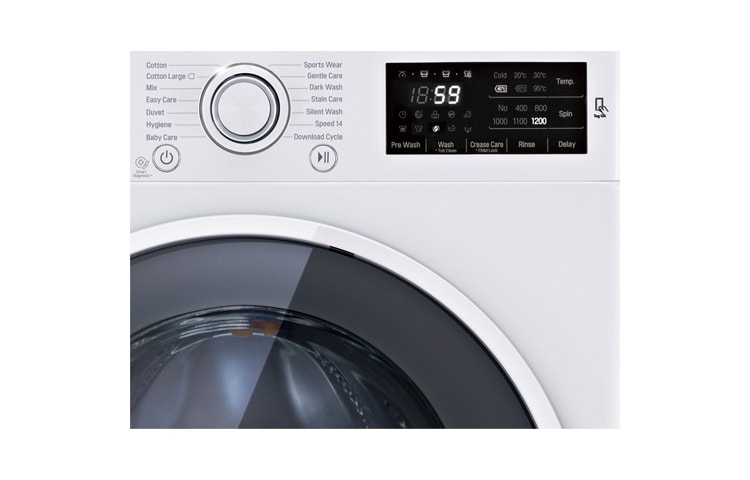 LG 7kg 6 Motion TurboWash™ pesumasin, FH2U2HDN0, thumbnail 5