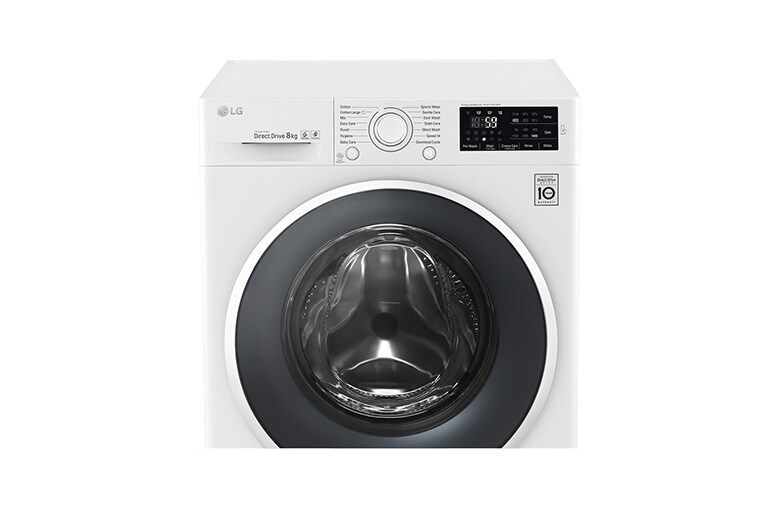 LG 8kg 6 Motion TurboWash™ pesumasin, FH4U2TDN0, thumbnail 9