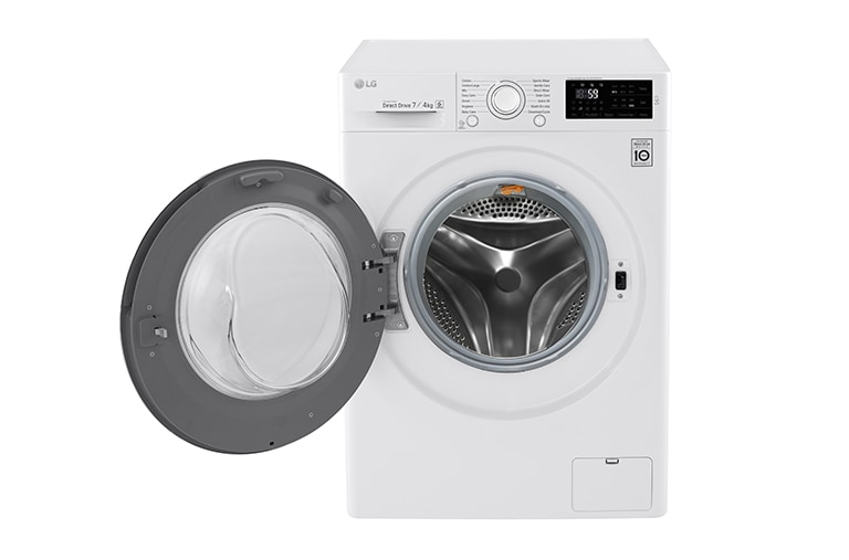 LG 7kg 6 Motion pesumasin-kuivati, FH2U2HDM1N, thumbnail 2