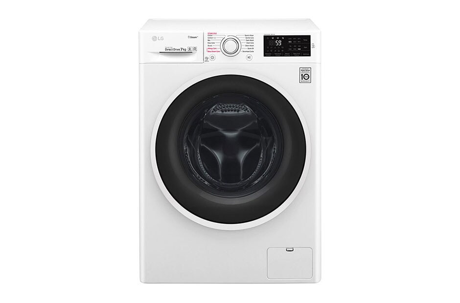 LG 7kg 6 Motion pesumasin aurufunktsioon, A+++ -30% klass, F2J6QY0W