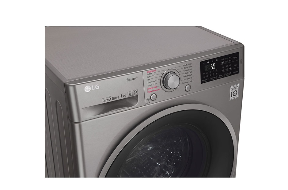 LG 7kg 6 Motion pesumasin aurufunktsioon , F2J6QY8S, thumbnail 2