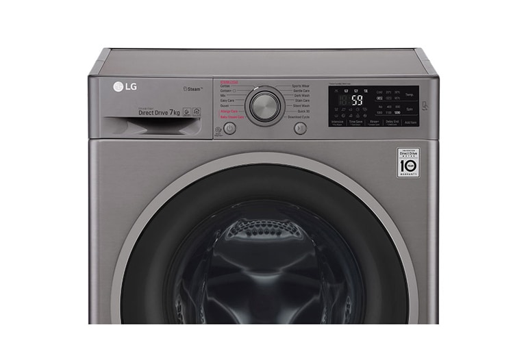 LG 7kg 6 Motion pesumasin aurufunktsioon , F2J6QY8S, thumbnail 3